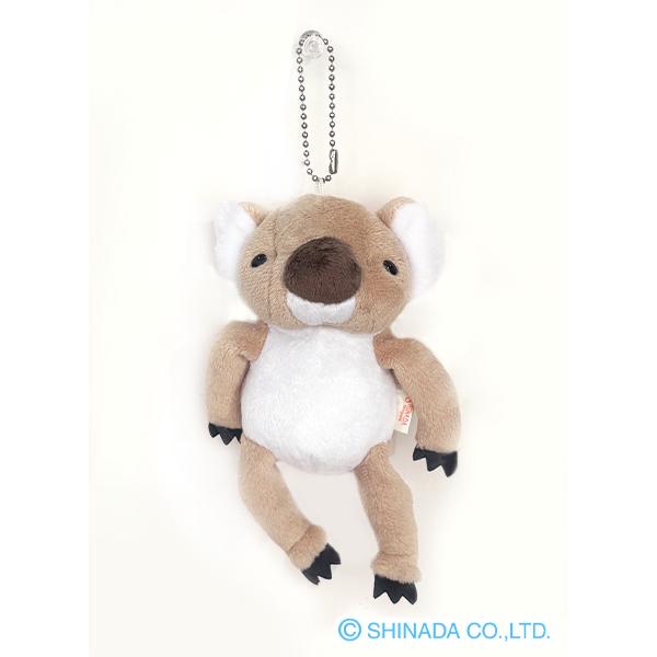 シナダ ぬいぐるみ BCマスコット のんきもの コアラ ベージュ : シナダ