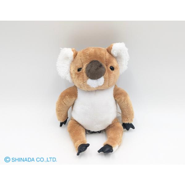 シナダ ぬいぐるみ のんきもの コアラ (M) ベージュ : シナダ