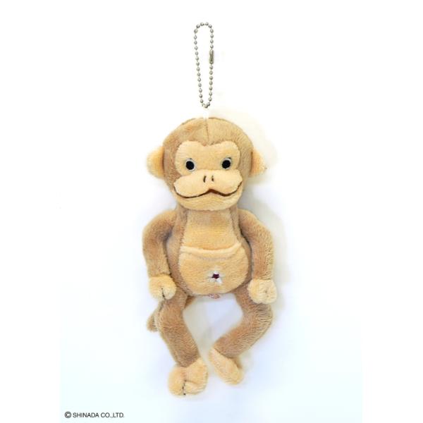 SHINADA タンタンモンキー ぬいぐるみ サル 猿 さる nao's シナダ 商品紹介 サル 福来来シリーズ ハニー ピクニックトート 幸せを