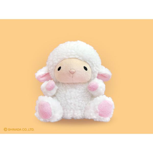 当時物 シナダ プードル ぬいぐるみ おすましシルビィ レトロ シナダ ぬいぐるみ baby nature (S) プードル アイボリー : シナダ