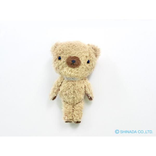 れなっくま シナダ プッチー クマ 薄茶色 : シナダオンラインショップYahoo!店