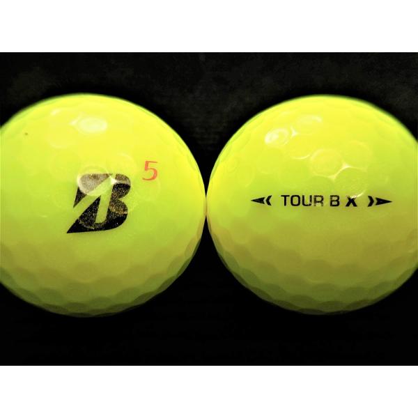 ★Sランク★ブリヂストン TOUR B X ロストボール イエロー　20球 TOUR B X【ロストボール激安販売の球手箱】