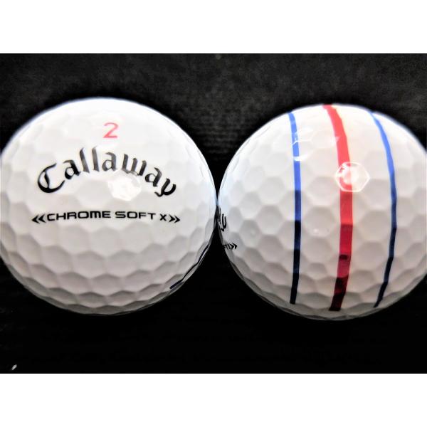 ロストボール ランク2 Callaway キャロウェイ CHROME SOFT X トリプル