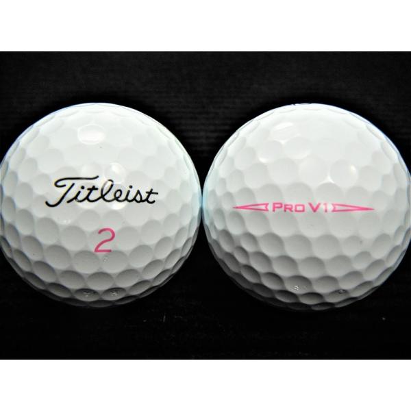 【厳選】タイトリストPRO V1 S級　ロストボール 極美品 ロストボール ランク1 タイトリスト Pro V1 19年モデル ピンクナンバー