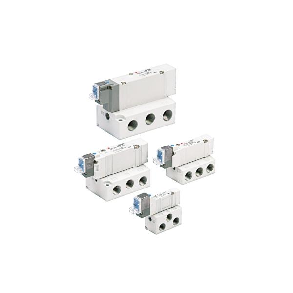 SMC SY3140-5LOZ 5ポートソレノイドバルブ SY31405LOZ : FA機器通販