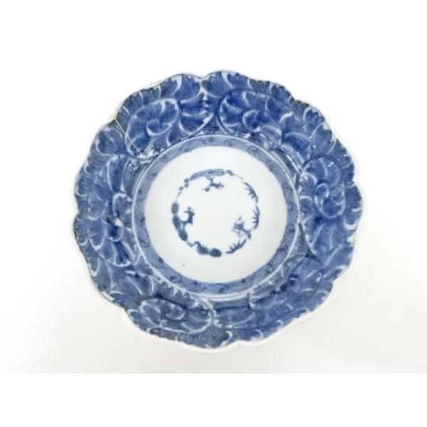 ys7095958; 古伊万里 染付 花唐草なます皿【道】 : kimono ys7095958; 古伊万里 染付 花唐草なます皿【道】 : kimono