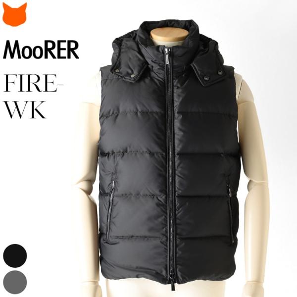 未使用品／MOORER／ムーレー ／ダウンベスト／CALAF／エクリュ／52 MOORER（ムーレー） MOORER MOUGI200313 TEPA028 ダウンベスト CALAF