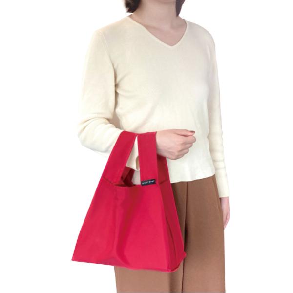 ランチバッグ 小さめ 畳める エコバッグ おしゃれ コンパクト 無地 ショッピングバッグ 買い物バッグ シンプル 折りたたみ MOTTERU