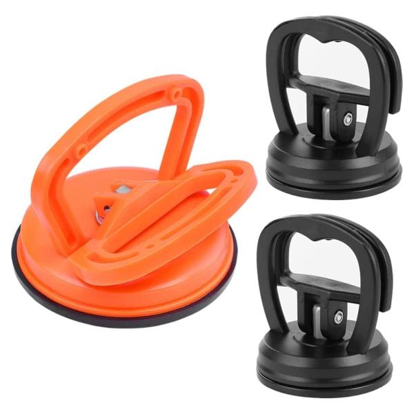 バキュームリフター 3個セット 強力吸着盤 凹み修繕 マルチグリップ 吸盤 サクションカップ ワンタッチ吸盤式 ガラス装着用 最大耐荷重50kg 荷物