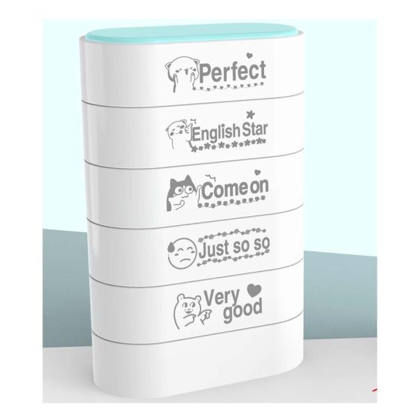 【商品概要】お世話になった先生にプレゼント、スタンプ教師用図案が付いて、漫画のデザインがあり、評価と奨励に使ってください、とても可愛いですよ♪学生と教師の間の関係を改善し、英語勉強に対しての興味は更に高まるでしょう5個の異なるスタイル、さま...