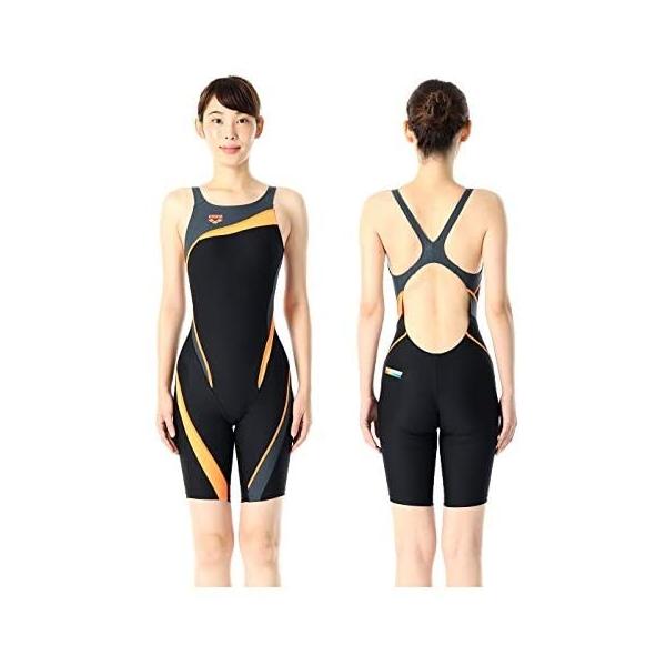 アリーナ Arena Ori 0415w 競泳水着 Arena レディース 練習用 ハーフスパッツ タフスーツ タフスーツ タフスキン Ori 0415w Bkgo Medium Myk Umr25r4ai Shining雅