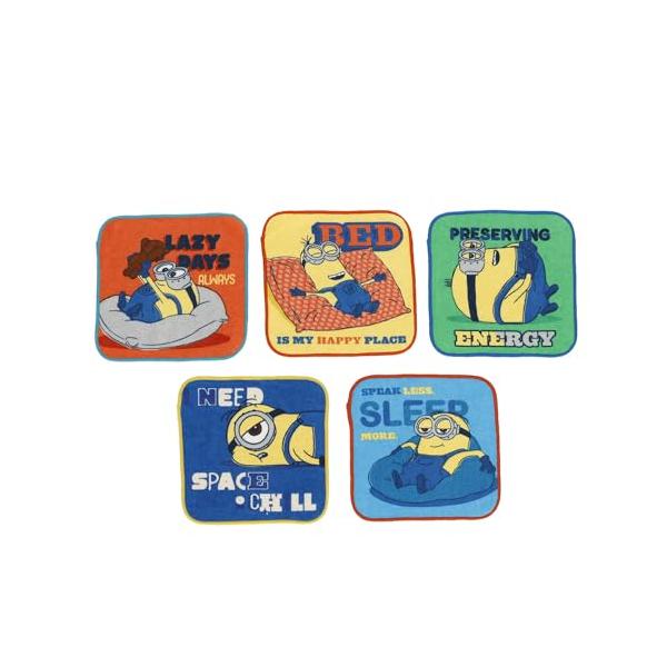 他サイト： 丸眞 ミニタオル 5枚組 ミニオン スリープチーム 4805056000の商品画像
