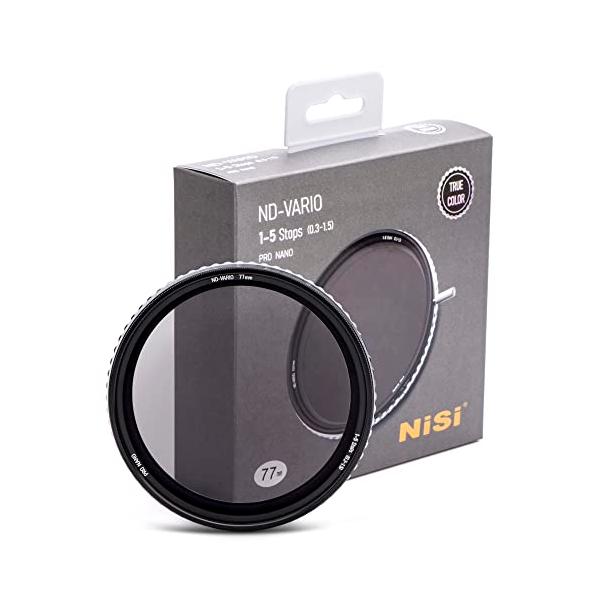 他サイト： NiSi 可変NDフィルター TRUE COLOR VARIO 1-5stops ND2-32 82mmの商品画像