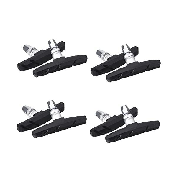 他サイト： VERISSY ブレーキシュー 8個セット Vブレーキ ブレーキパッド 自転車 クロスバイク マウンテンバイク 前後左右２台分 計8個セットの商品画像