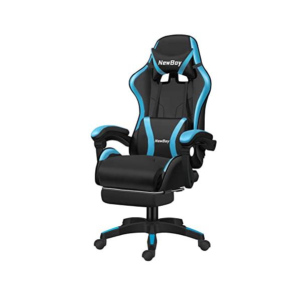 GTBoy ゲーミングチェア オットマン付き 座り心地最高 デスクチェア