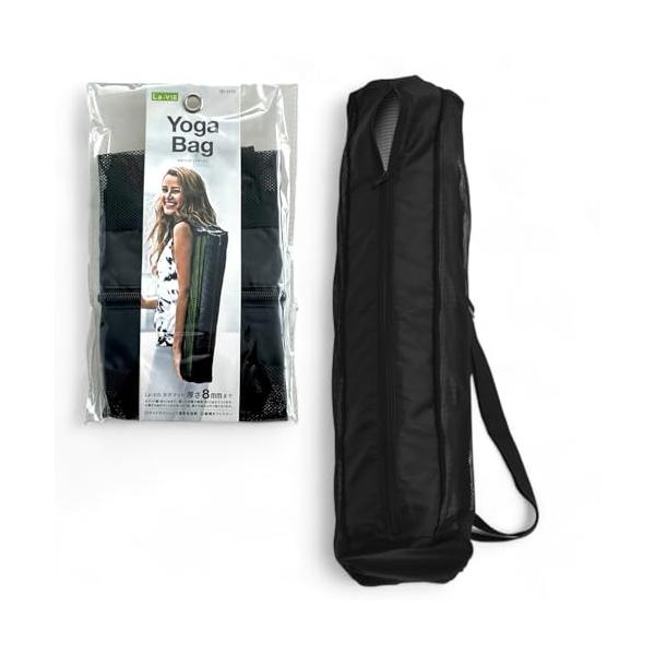 ヨガマットバッグブラック/フリー/3B-3173・パッケージ個数:1・使いやすくてシンプルなヨガマットケース厚さ4mm〜8mmまでのヨガマットが収納できます。・メッシュタイプなので通気性に優れ、ヨガマットケースの中でマットが蒸れません。・持...
