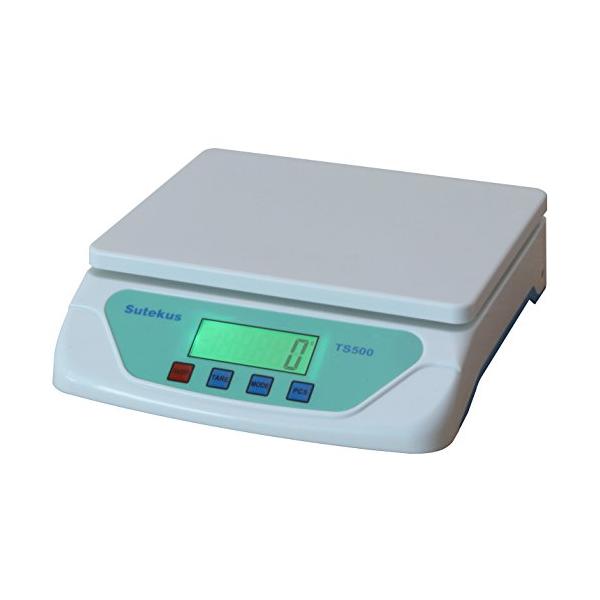 他サイト： Sutekus １g単位 最大25Kgまで計量可能 デジタル台はかり スケール 電子秤 風袋機能搭載 オートオフ機能 単三電池付 ホワイトの商品画像