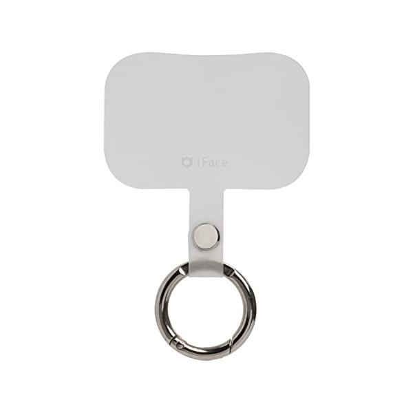 他サイト： ハミィ iFace Hang and ストラップホルダー クリア/フロスト スマホ ホルダーシート ストラップホール 落下防止 付けたまま充電可の商品画像