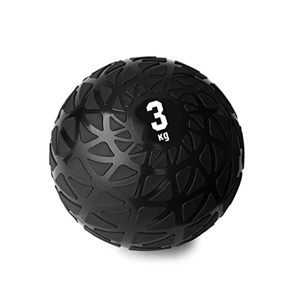 他サイト： La-VIEラヴィ メディシンボール 3kg トレーニング 体幹 筋トレ 有酸素運動 ウェイト ボール 重り ダンベル 3B-3435 ブラックの商品画像