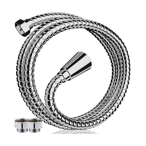 他サイト： 皮膚科医監修シャワーホース 1.6m 95%の混合栓に対応国内メーカー12社対応 アダプタ セット シャワーヘッド 交換 日本規格に対応 国際規の商品画像