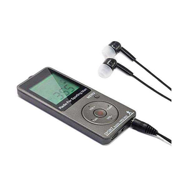 ・グレー  ・小型なミニラジオDSP（デジタル受信）でクリアな音声、DSP FMステレオAMポケットラジオ。災害時に強いAMラジオ番組がFM放送で聴けるワイドFM（FM補完放送）対応。また、操作しているときに光るバックライトを採用し、暗い場...