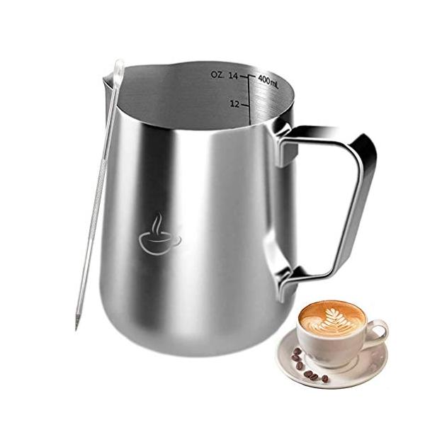 ミルク ピッチャーステンレス製 ステンレススチール コーヒー