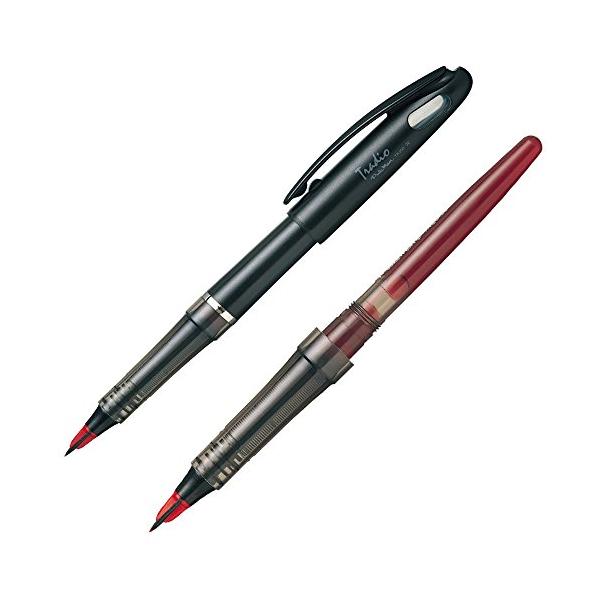 他サイト： ぺんてる 水性ペン トラディオプラマン 赤リフィルセット AMZ-TRJ50-BRの商品画像