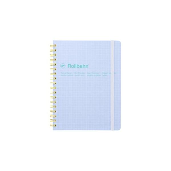 他サイト： デルフォニックス ロルバーン ポケット付メモ スコラ L（ライトブルー）の商品画像