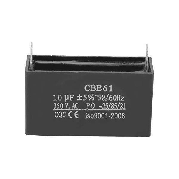 パッケージ個数:1・コンデンサは、ファンモーターの起動コンデンサとして使用されます。・シェルは保護能力の高いプラスチックでできています。・電圧はAC350Vで、容量は10UF±5％です。・コンデンサには接続に便利な2つのピンがあります。・コ...