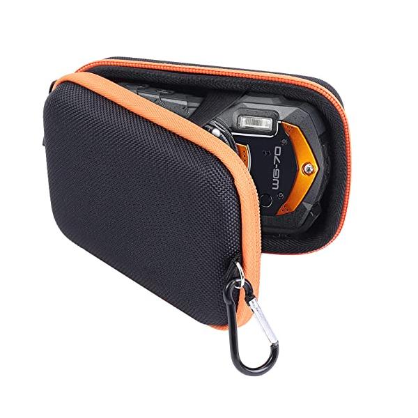 Khanka 専用保護収納ケース 互換品 RICOH リコー WG-80/WG-70/WG-60/WG-50/WG-40/WG-30 デジタルカ