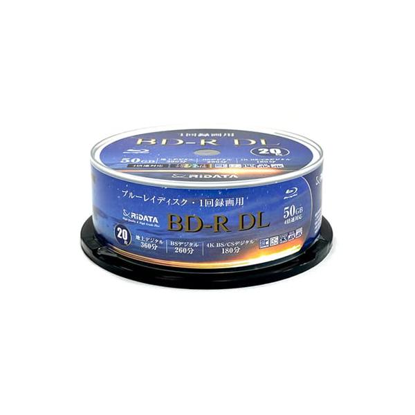他サイト： ブルーレイディスク BD-R DL 片面2層 50GB 20枚 4K BS CS 地デジ 録画用 キズ・ほこり・汚れから記録データを守るハードコの商品画像