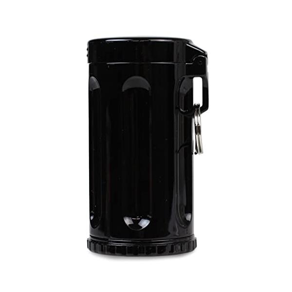 モダンブラック/高さ7.0×幅3.5×厚さ3.5cm/-・Color:ブラックSize:高さ7.0×幅3.5×厚さ3.5cm・パッケージ個数:1・タバコをもみ消すことなく、穴に差し込むだけで簡単消火。ハニカム構造の携帯灰皿・吸い殻は7本収納...