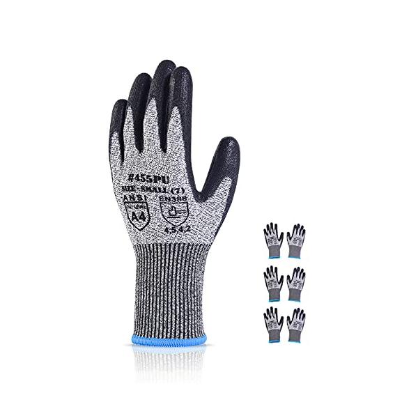 ✨Anonyth 防刃手袋 切創手袋 すべり止めコーティング 耐切創手袋 Amazon | [DONFRI] 軍手 耐切創手袋 防刃 防刃手袋 作業用 手袋