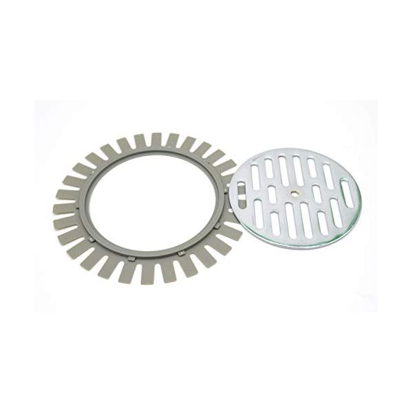 他サイト： フクビ あんから用 目皿ベース 排水目皿 105mm ステンレス 目皿セット 排水部品 浴室排水溝 防臭 防虫 バスナフローレ バスナアルティの商品画像