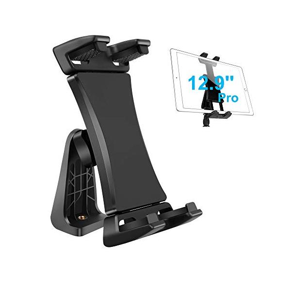 回転ブラック/-/-・ボールヘッド回転 - 360°回転と40°チルトは、両方のモードのランドスケープとポートレイルでデバイスをサポートします。 360°ボールジョイントにより、タブレットを任意の角度と位置で調整できます・ベストデザインマウ...