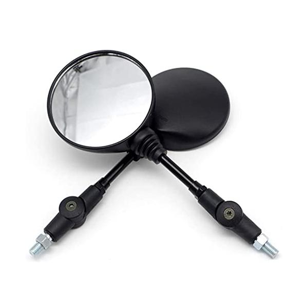 ・ブラック  ・バイク用 折り畳み 可倒式 丸型 汎用ミラー・スクーター オフロードバイク など様々な バイク に対応しております。・愛車の ドレスアップ カスマイズ のバイクパーツ としておすすめのアイテム。・オフロードバイクにマッチする...