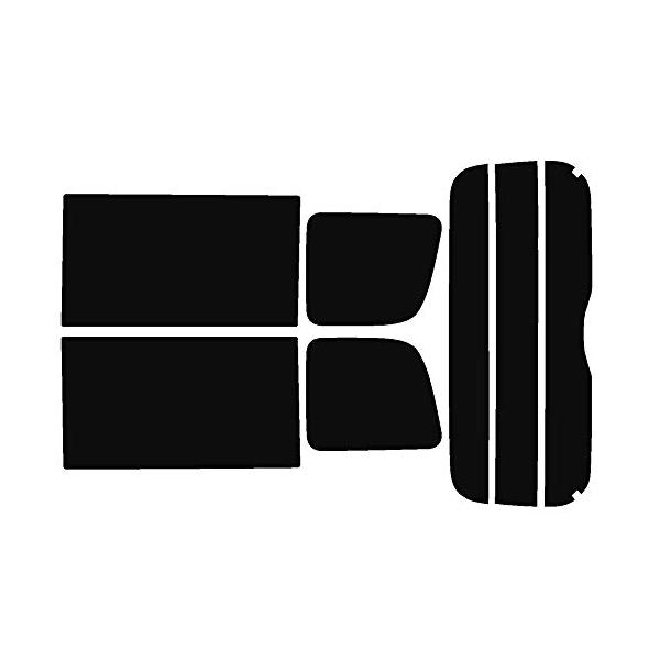 他サイト： Velocity カーフィルム リアセット エブリイ バン ワゴン ハイルーフ 対応 DA17V DA17W ハイルーフ スーパースモークの商品画像