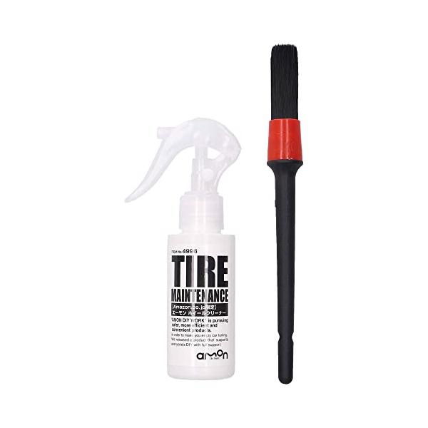 他サイト： 限定エーモン(amon) ホイールクリーナー 自動車ホイール用 ブレーキダスト(鉄粉)除去 中性 ナイロン製ホイールブラシ付属 100ml 49の商品画像