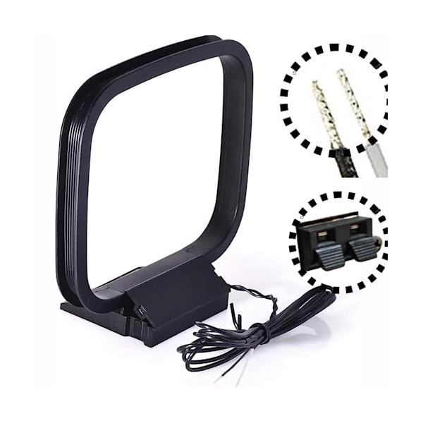 他サイト： 関東アンテナ研究所 AMラジオアンテナ 先端裸線タイプ AMループアンテナ 室内アンテナ 高感度 多メーカー汎用の商品画像