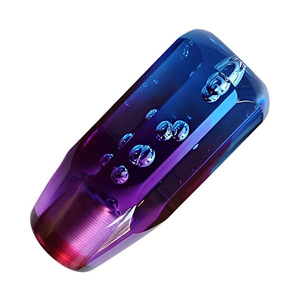 他サイト： tonra シフトノブ 汎用 クリスタル スティック 型 アダプター M8 M10 M12 45x100mm 180g アクリル MT AT 車の商品画像