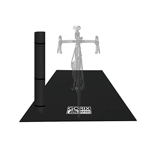 他サイト： GORIXゴリックス トレーニングマット 自転車  防振 防音 床の保護マット  GX-MAT マットブラックの商品画像