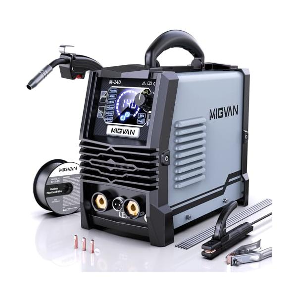 ブランド: MJUM MJUM 半自動溶接機、最大出力 140A、100V、200V、3-in