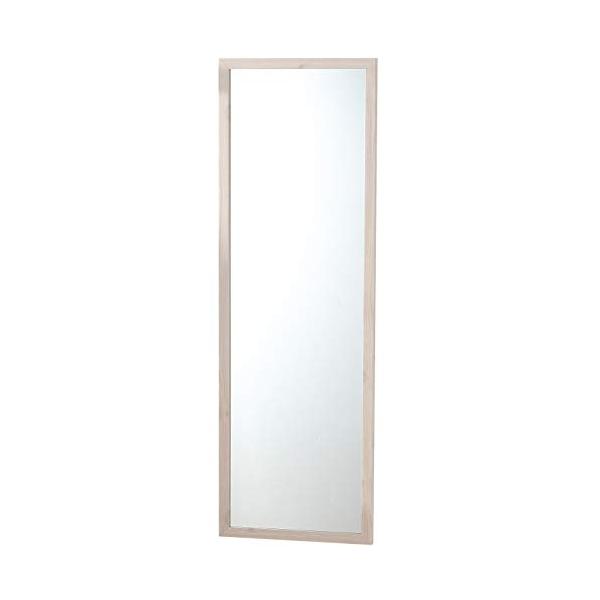 シンプル・ホワイト 30×1.5×90cm WLM-90WH・・PatternName:90 ホワイト・サイズ:約幅30×厚み1.5×高さ90cm・本体重量:約1.4kg・素材:EPS樹脂枠 ミラー2mm・軽くてシンプルデザインな、壁掛け鏡...