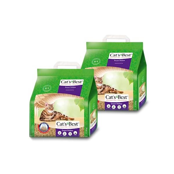 他サイト： Cat's Best キャッツベスト スマートペレット 10L × 2袋 猫砂 10L×2袋 ケース販売の商品画像