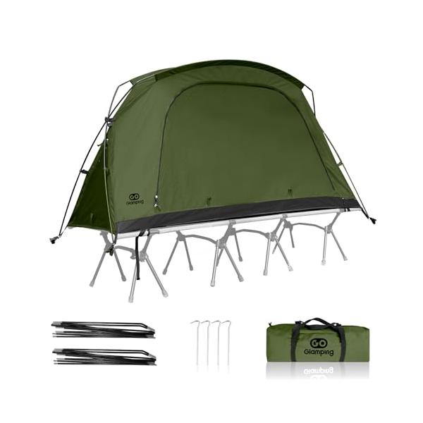 GOGlamping テント コットテント 1人用 ツーリングドーム コスパの良いソロキャンプ用テントGOGlampingのツーリングドーム