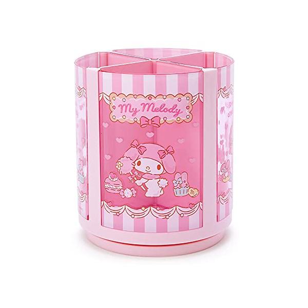 マイメロディ コスメ 収納 回転式 楽天市場】サンリオ 回転式コスメラック マイメロディ マイメロ