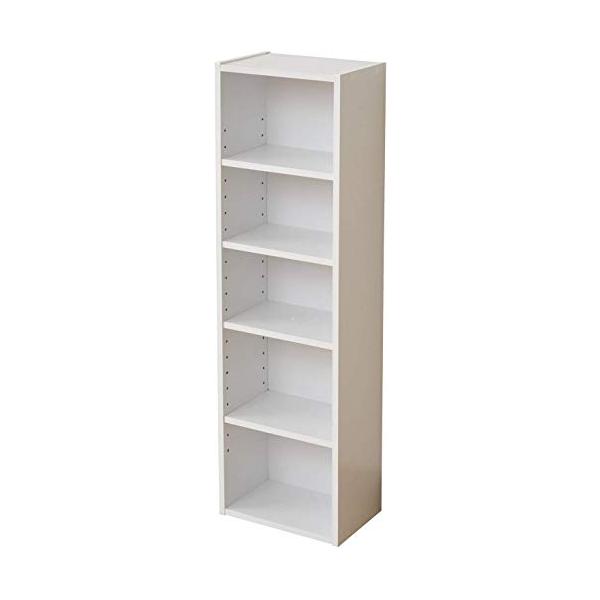 他サイト： 山善YAMAZEN コミック・CD・DVD収納ボックス カラーボックス ホワイト CCDCR-2690WHの商品画像