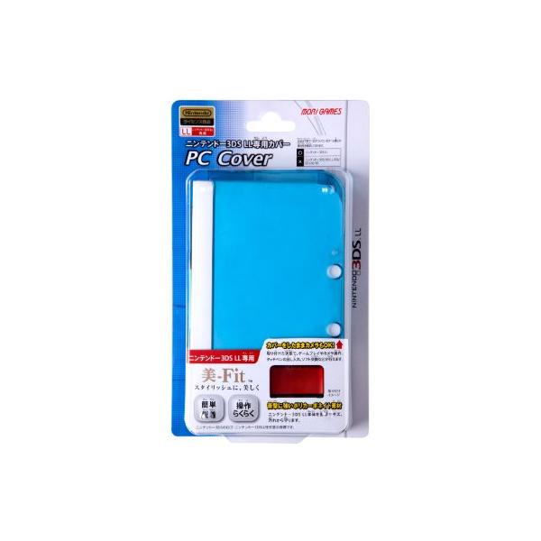 他サイト： ニンテンドー3DS LL専用 PC カバー クリアブルーの商品画像