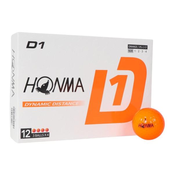 他サイト： HONMA 2024 ホンマ D1 BT2401 オレンジ （１ダース12個入）の商品画像