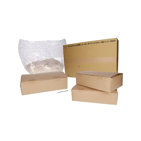 他サイト： 限定エーモン(amon) ポイパック 廃油処理箱 6.5L 車バイクのオイル交換に 可燃ゴミとして処理が可能 3個パック 4993の商品画像